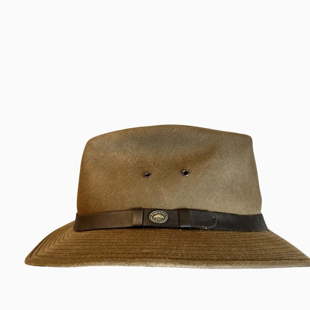 Australian Outback Collection Hat — Waterproof — Brown USA Made Size Large